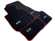 Floor Mats For BMW X5 M Series F85 Black Red Rounds ER56 Design Premium Brand picture