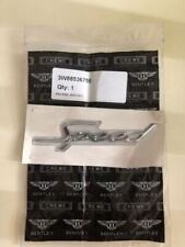 1PC Bentley Continental Gt Gtc Wing Speed Badge New Genuine 3W8853675E picture