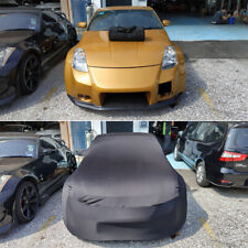 For Nissan Z350 2003-2009 Z370 2009-2021 Indoor Car Cover Satin Stretch Black picture