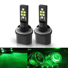 2x 880 881 Green LED Headlight Bulbs SMD 3030 Fog Driving Light Super Bright picture