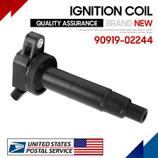 1Pcs OEM Ignition Coil 90919-02244 For DENSO Toyota Camry RAV4 MATRIX 673-1307 picture