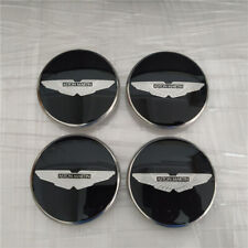 Genuine Aston Martin V8 Rapide Virage Black Wing Black Wheel Center Cap Kit New picture