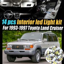14Pc Super White Interior LED Light Bulb Kit Pack for 93-97 Toyota Land Cruiser picture