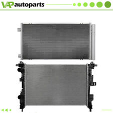 For 2015 16-2021 Jeep Renegade Aluminium Radiator & Condenser Cooling Assembly picture