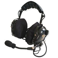 SoftComm Chancellor C-10 Noise Attenuating Pilot Headset Complete in Box picture