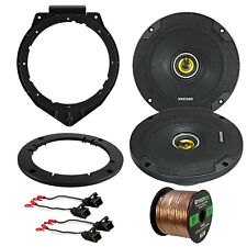 Kicker CSC654 6.5 Car Speakers + Speaker Adapter & Wire Harness for GM Vehicles picture