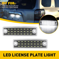 OE-Fit Full White LED License Plate Light Kit For Toyota 4Runner & Sequoia NEW picture