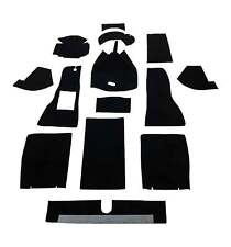 MG TD Complete Carpet Kit 1950-1953 with Sunken Floor Black Grey Tan picture