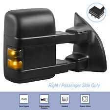 Passenger Side Tow Mirror For 08-16 Ford F250 F350 F450 F550 Truck Power Heated picture