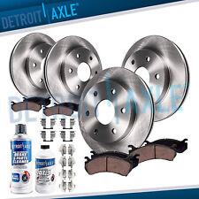 Front & Rear Brake Rotors + Ceramic Brake Pads for 2012 2013 - 2020 Ford F-150 picture