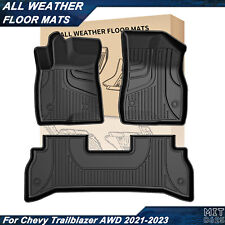 Car Floor Mats All Weather Liners Carpet For Chevrolet Trailblazer AWD 2021-2023 picture