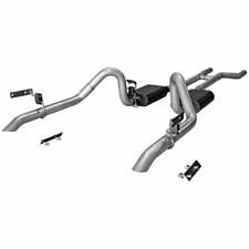 1967-1970 Ford Mustang Header-back Exhaust System Flowmaster American Thunder 17 picture