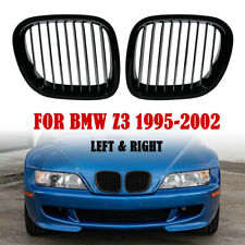 For BMW Z3 95-02 Glossy Black Front Bumper Kidney Grill Grille Coupe Convertible picture