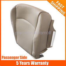 2009-2012 For Dodge Ram 2500 3500 Passenger Perf AC Leather Lower Seat Cover Tan picture