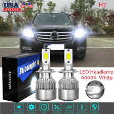 2pcs Luces Fuertes Para Auto Coche Luz Carro H7 LED Headlight Blanco High/Low picture