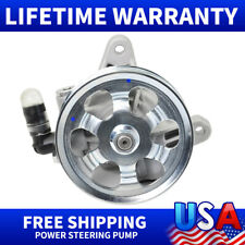 Premium Power Steering Pump With Pulley for 2003-2005 Honda Accord L4 2.4L picture