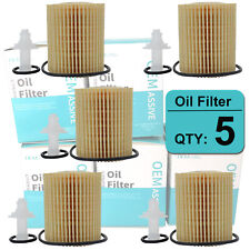 04152-YZZA5, Qty 5, Oil Filters For Lexus GS460 IS250 4Runner Tundra 3.5 4.0 L picture