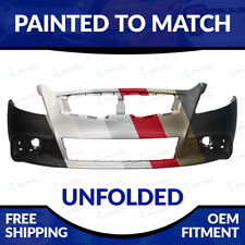 NEW Painted Unfolded Front Bumper For 2010-2013 Infiniti G37 Sedan Sport picture