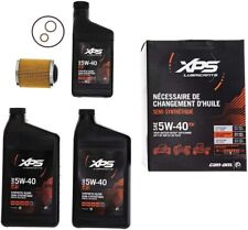 BRP 779258 Can-Am 5W-40 XPS Synthetic Blend Oil Change Kit OEM Ski-Doo 500cc picture