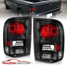 1993 1994 1995 1996 1997 Ford Ranger Factory Style Black Rear Tail Lights Pair picture