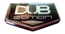 3D DUB EDITION Universal Car Badge Emblem 3M Stick On Hood Fender Trunk for 300 picture
