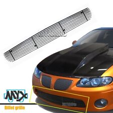 Fits 2004-2006 Pontiac GTO Bumper Front Black Billet Grille Grill Insert 2005 picture