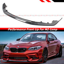 For 19-21 BMW F87 M2 Competition Performance Style Carbon Fiber Front Bumper Lip picture