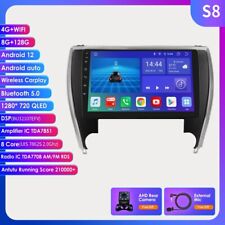 8+128GB Android 12 Car Stereo For Toyota Camry 2015-2017 10.1
