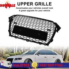 🔥Honeycomb Sport Mesh RS4 Style Hex Grille Grill Fit Audi A4 S4 B8.5 2013-2016 picture