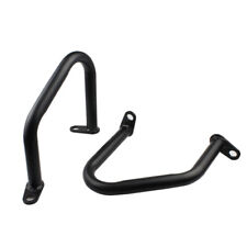 US Black Motorcycle Engine Guard Highway Crash Bars Frame Falling Protector Pair picture