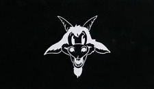 Goat Head Pentagram WHITE vinyl decal for car windows weatherproof satanic picture
