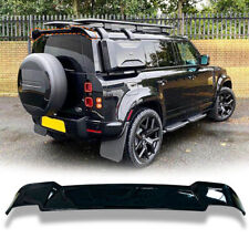 ABS Glossy Black Rear Tail Wing Trunk Lip Spoiler Fits For Defender 4D 2020 2021 picture