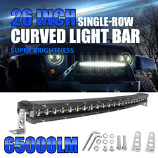 Curved Ultra Slim 26inch Curved LED Work Light Bar Spot Flood Truck Offroad SUV picture