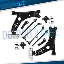 10pc Front Lower Control Arms +Ball Joints Kit for Jetta Golf Eos GTI A3 Quattro picture