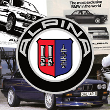 Alpina BMW M Motorsport Sticker E30 2002 Vintage BMW M2 M3 M4 1M M1 M6 picture