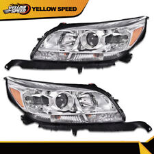 Set 2 Projector Headlights Headlamps Fit For 2013 2014 2015 Chevy Malibu picture