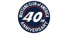 Decal - Mustang Club of America 40th Anniversary picture