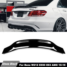 Trunk Spoiler Wing RT Style For Mercedes Benz W212 E350 E550 E63 AMG 2010-16 picture