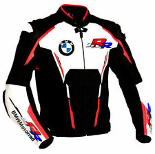 BMW Motorcycle Biker Leather Jacket S1000RR Racing Motorbike Leather Jackets picture