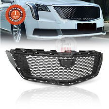 For 2018-2020 Cadillac XTS Front Bumpe Grille Gloss Black Diamond Style  picture