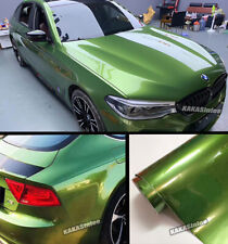 Stretchable Metallic Car Pearl Glossy Glitter Chrome Vinyl Wrap Paint Sticker US picture