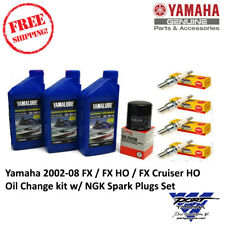Yamaha OEM 2002-2008 FX / FX HO / FX Cruiser HO Oil Change & NGK Spark Plug Kit picture