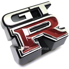 JDM Nissan 95-98 Skyline GT-R R33 Front Grill GTR Emblem Badge 62896-24U00 picture