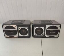 TESTED Vintage Pioneer TS-X6 Pair Set 2 Way Shelf Car Speakers 10W Japan Made picture