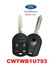FORD 2011-2020 4 Button Remote Start Key 80 BIT OEM Chip CWTWB1U793 picture