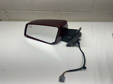 2009-2017 GMC Acadia FRONT DOOR DRIVER LEFT MIRROR RED WITH TURN SIGNAL OEM picture