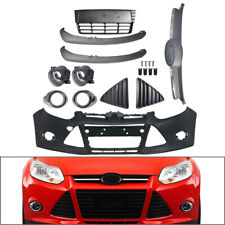 For Ford Focus  2012-2014 Front Bumper Cover & Front Grille Fog Lights Assembly picture