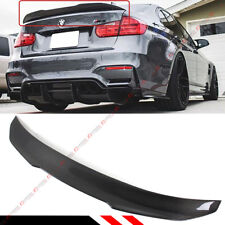 For 2015-18 BMW F80 M3 & 12-18 F30 Carbon Fiber PSM Duckbill Trunk Spoiler Wing picture