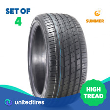 Set of (4) Driven Once 285/35R22 Hankook Ventus S1 evo2 SUV RO1 106Y - 9.5/32 picture