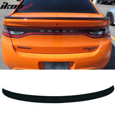 Fits 13-16 Dodge Dart OE Factory Style Trunk Spoiler Lip Matte Black ABS picture